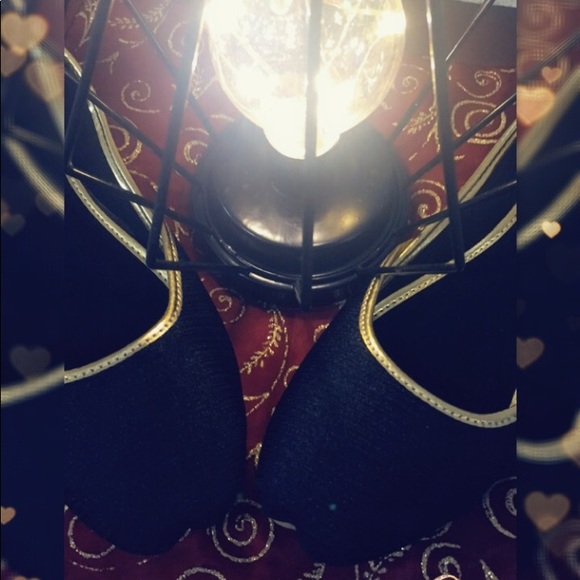 Woman flats shoes, khussa, black, 8US, jutti - Picture 6 of 8